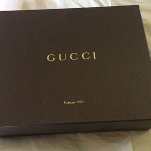 Gucci Studded Disco Bag with Gucci Scarf